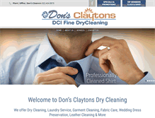 Tablet Screenshot of donsclaytons.com
